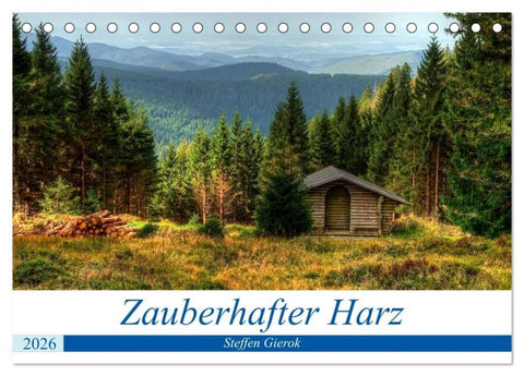 Zauberhafter Harz (Tischkalender 2026 DIN A5 quer), CALVENDO Monatskalender