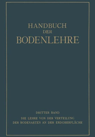 Die Lehre von der Verteilung der Bodenarten an der Erdoberfläche Regionale und Zonale Bodenlehre