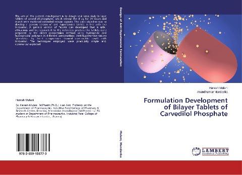 Formulation Development of Bilayer Tablets of Carvedilol Phosphate