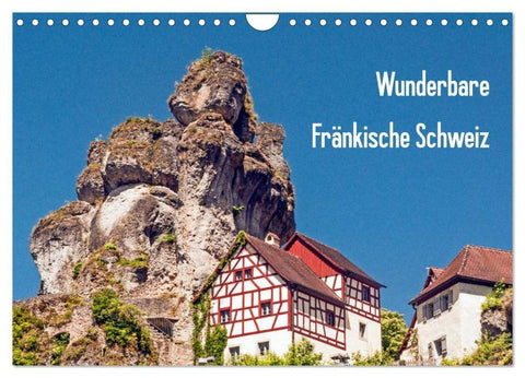 Wunderbare Fränkische Schweiz (Wandkalender 2026 DIN A4 quer), CALVENDO Monatskalender