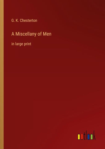 A Miscellany of Men