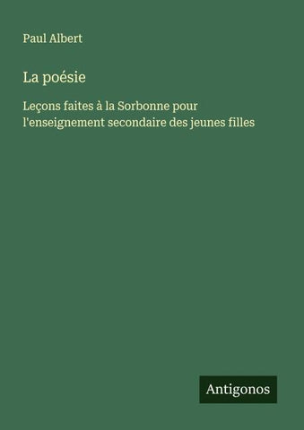 La poésie