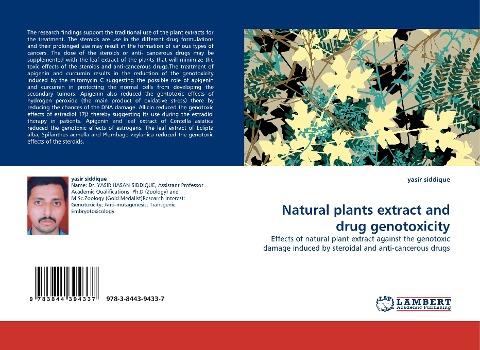 Natural plants extract and drug genotoxicity