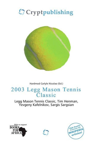 2003 Legg Mason Tennis Classic