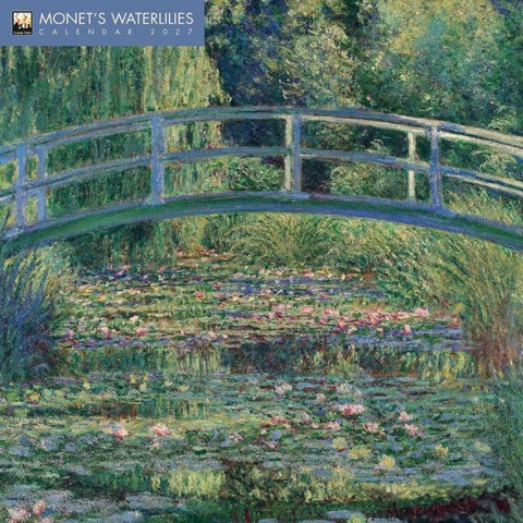 Monet’s Waterlilies – Monets Seerosen 2027 – Original Flame Tree Publishing-Kalender [Kalender]