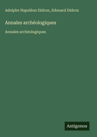 Annales archéologiques