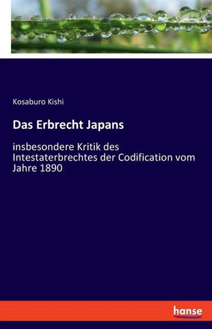 Das Erbrecht Japans