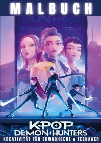 Kpop Demon Hunters Malbuch