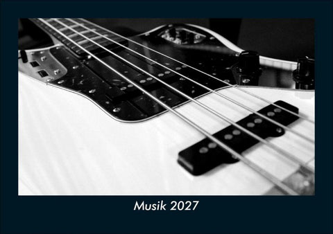 Musik 2027 Fotokalender DIN A5