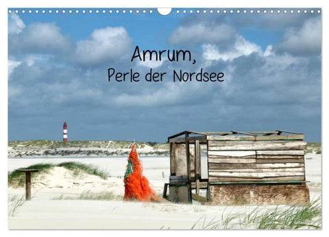 Amrum, Perle der Nordsee (Wandkalender 2026 DIN A3 quer), CALVENDO Monatskalender