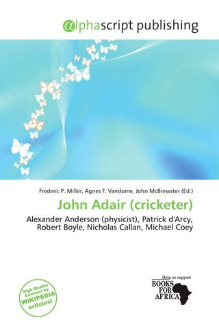 John Adair (cricketer)