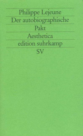 Der autobiographische Pakt