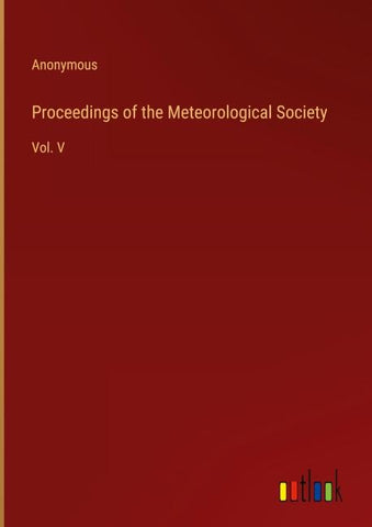 Proceedings of the Meteorological Society