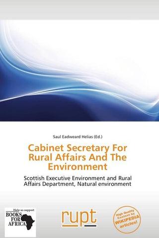 Cabinet Secretary For Rural Affairs And The Environment