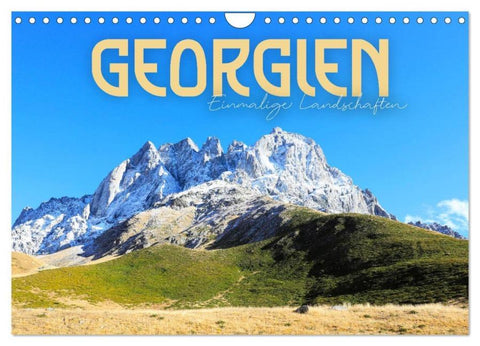Georgien - Einmalige Landschaften (Wandkalender 2026 DIN A4 quer), CALVENDO Monatskalender