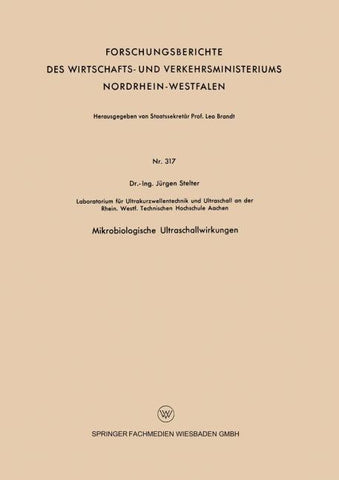 Mikrobiologische Ultraschallwirkungen