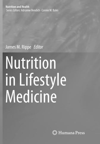 Nutrition in Lifestyle Medicine