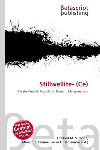 Stillwellite- (Ce)