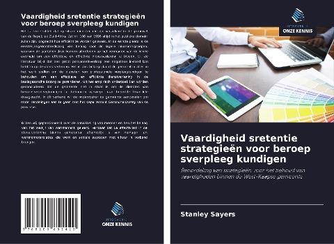 Vaardigheid sretentie strategieën voor beroep sverpleeg kundigen