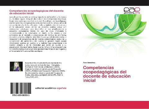 Competencias ecopedagógicas del docente de educación inicial
