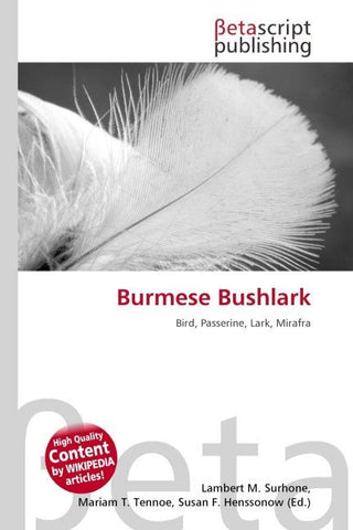 Burmese Bushlark