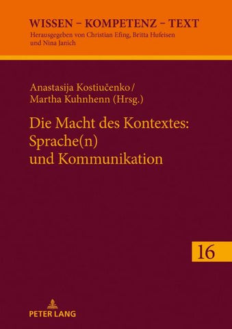Die Macht des Kontextes: Sprache(n) und Kommunikation