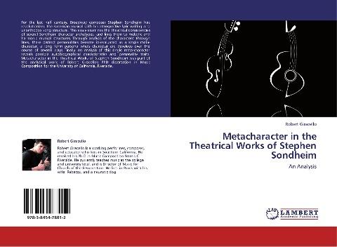 Metacharacter in the Theatrical Works of Stephen Sondheim