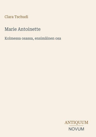 Marie Antoinette