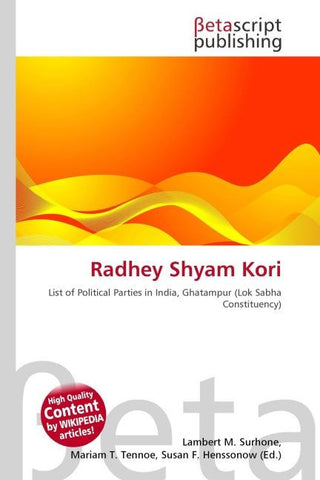 Radhey Shyam Kori