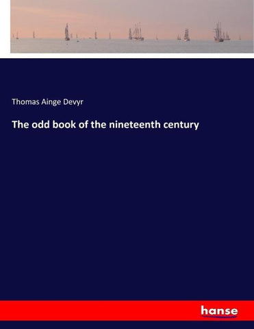 The odd book of the nineteenth century