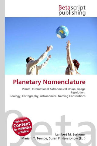 Planetary Nomenclature