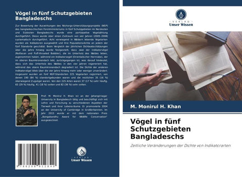 Vögel in fünf Schutzgebieten Bangladeschs