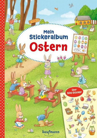 Mein Stickeralbum Ostern