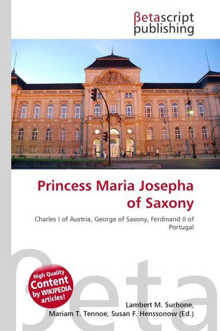 Princess Maria Josepha of Saxony