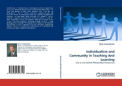 Individualism and Community in Teaching And Learning