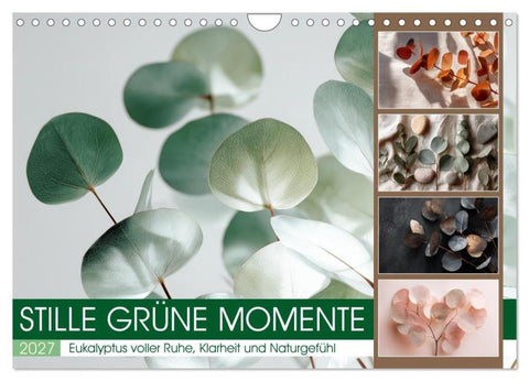 Stille Grüne Momente (Wandkalender 2027 DIN A4 quer), CALVENDO Monatskalender