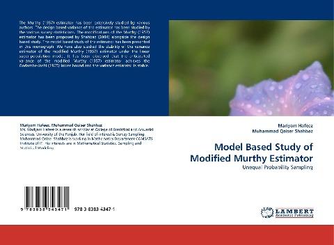 Model Based Study of Modified Murthy Estimator