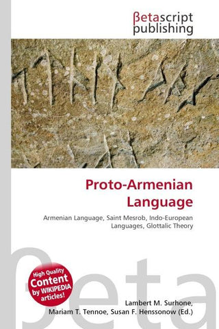 Proto-Armenian Language