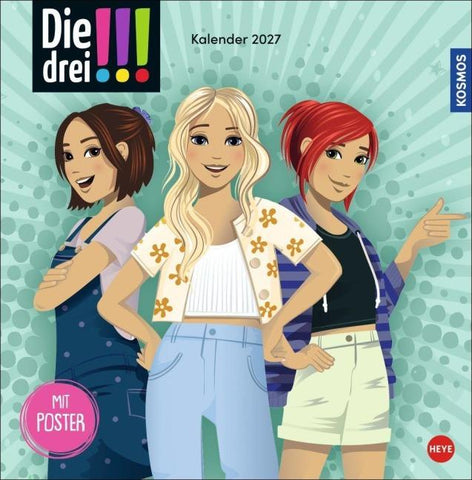 Die drei !!! Broschurkalender 2027