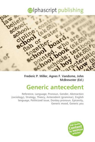 Generic antecedent