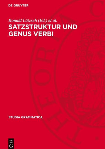 Satzstruktur und Genus verbi