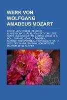 Werk von Wolfgang Amadeus Mozart