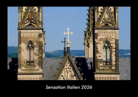 Sensation Italien 2026 Fotokalender DIN A3