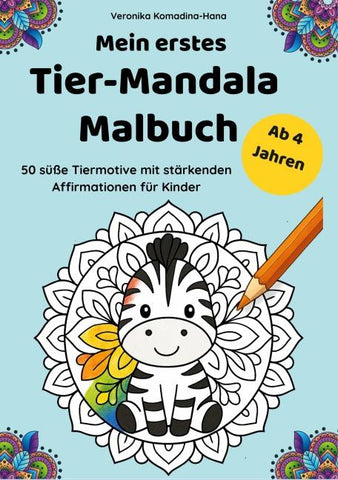 Mein erstes Tier-Mandala-Malbuch