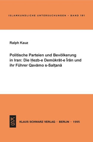 Politische Parteien und Bevölkerung in Iran
