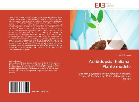Arabidopsis thaliana: Plante modèle