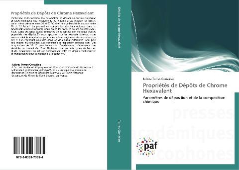 Propriétés de Dépôts de Chrome Hexavalent