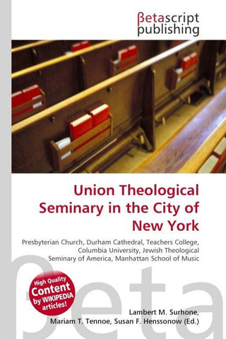 Union Theological Seminary in the City of New York