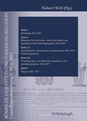 Römische Inquisition und Indexkongregation