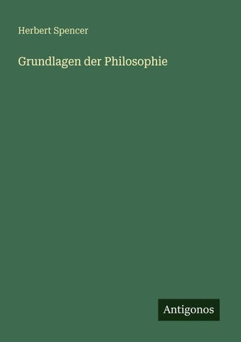 Grundlagen der Philosophie